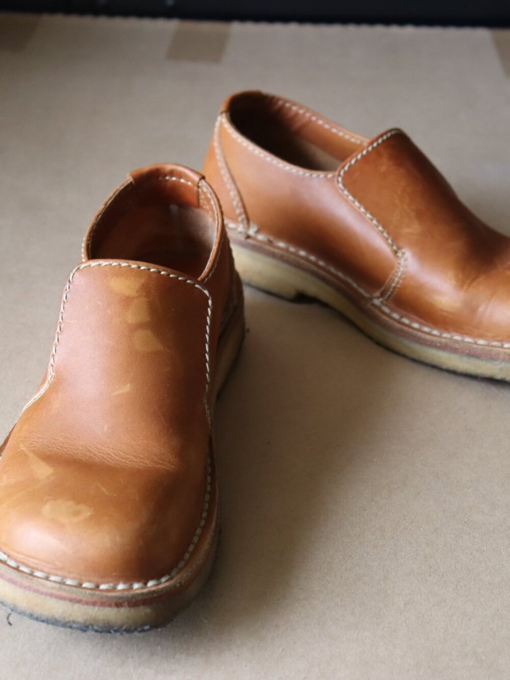 Duckfeet Falster Bio (Tan) Women's Size 40 (9-9.5) Slip On Shoe